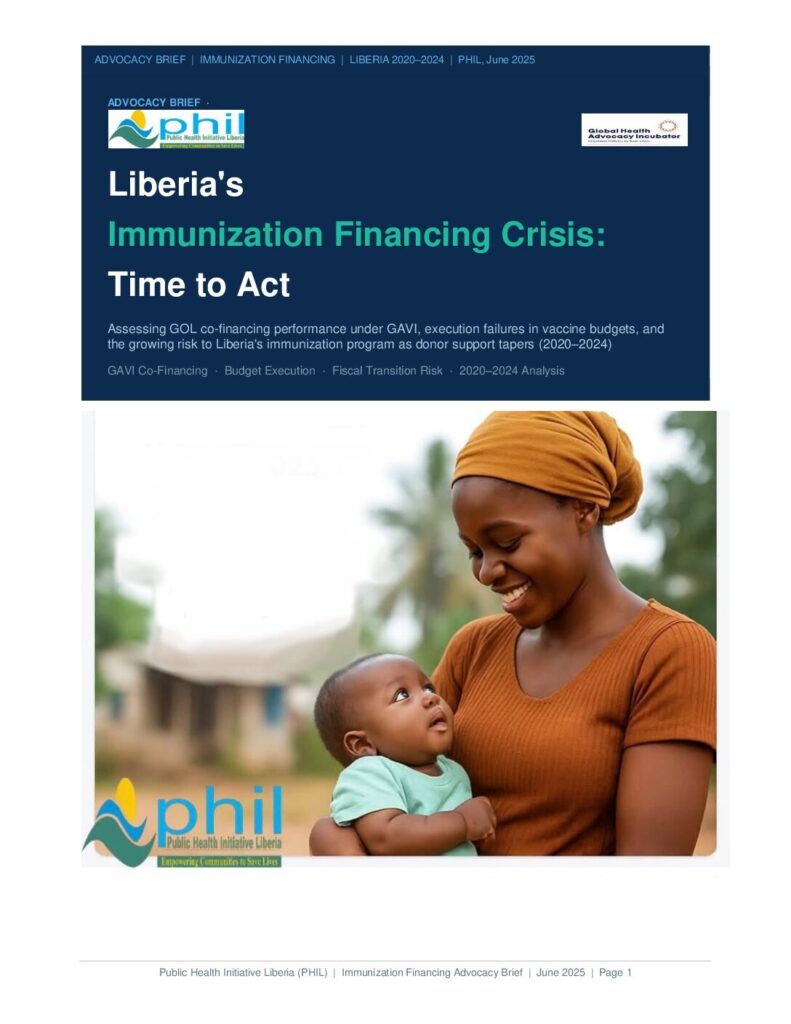 thumbnail of Primary Health Care Financing Advocacy Brief